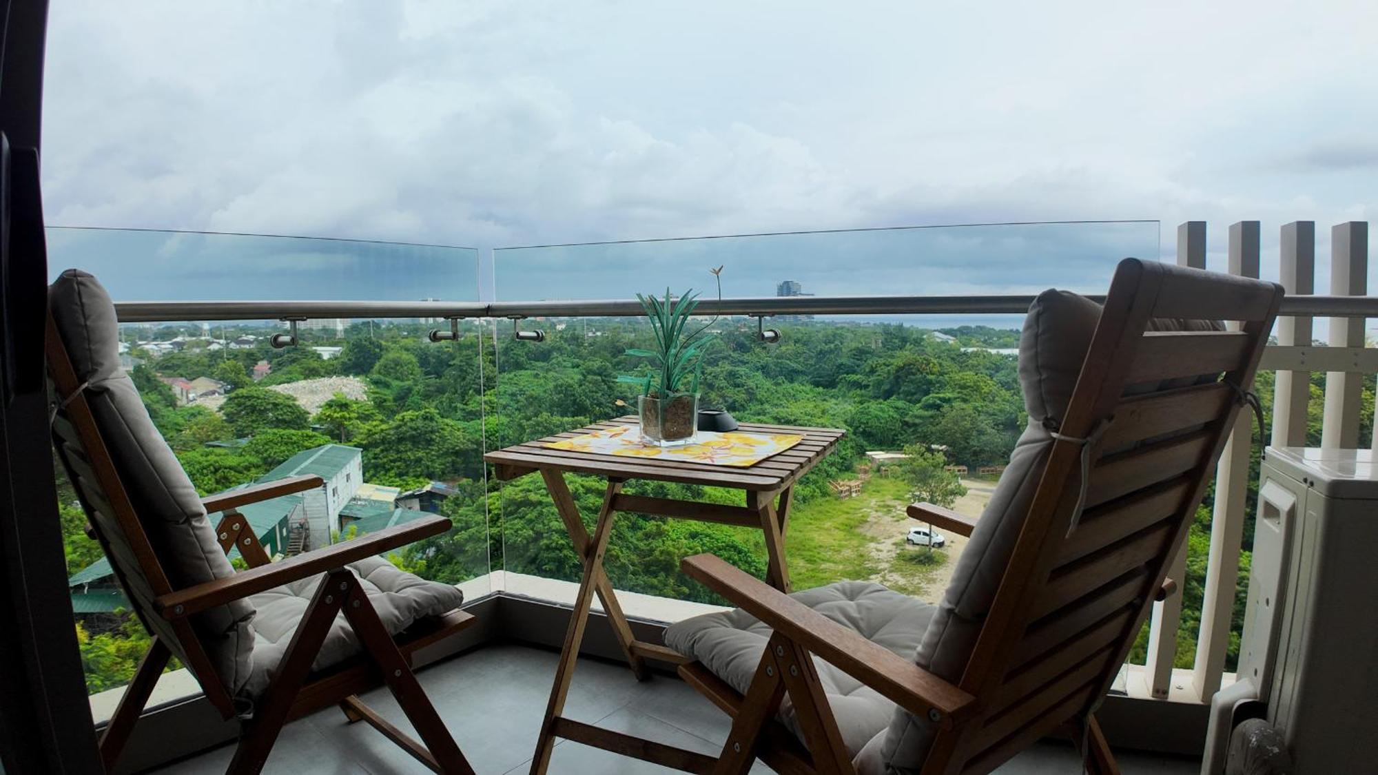 Dominiks Stylish Resort Gem Ocean View Pool Queen Bed At Tambuli 8 Floor Fast Wifi 麦克坦 外观 照片