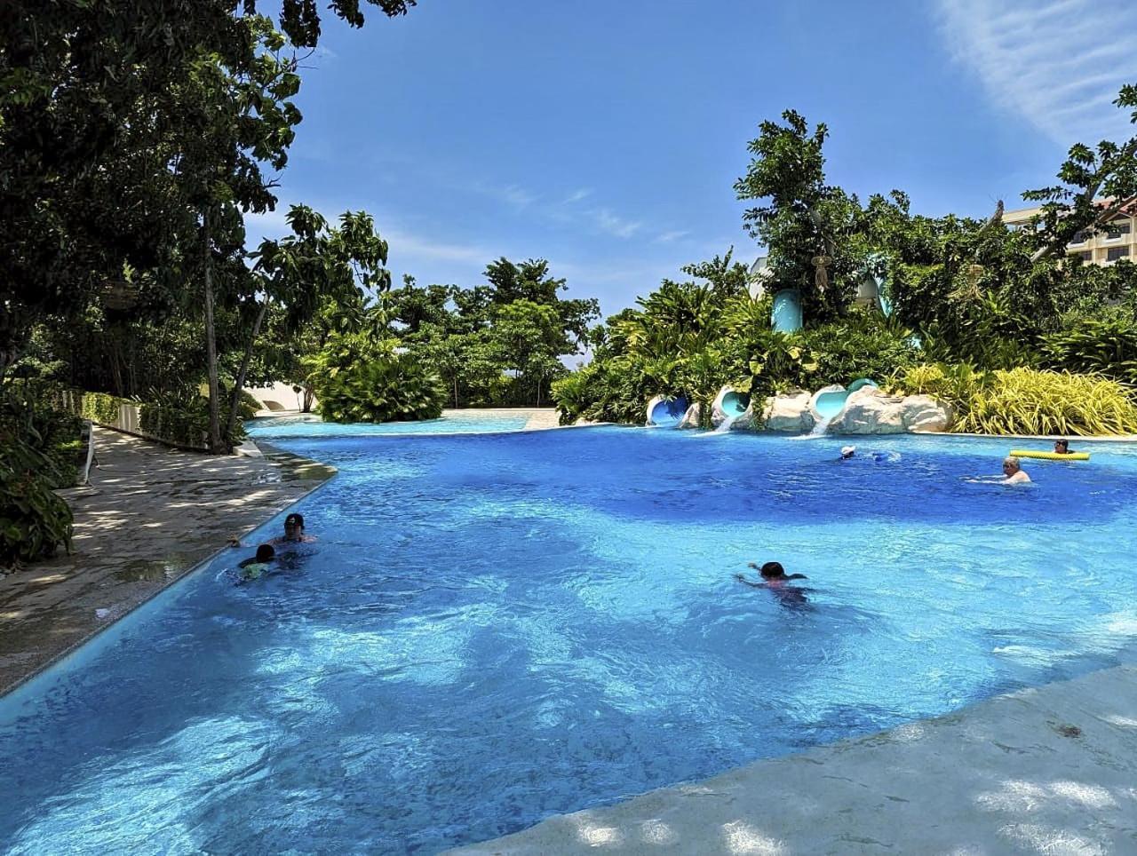 Dominiks Stylish Resort Gem Ocean View Pool Queen Bed At Tambuli 8 Floor Fast Wifi 麦克坦 外观 照片