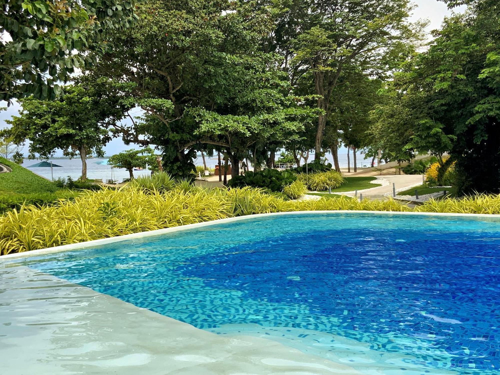 Dominiks Stylish Resort Gem Ocean View Pool Queen Bed At Tambuli 8 Floor Fast Wifi 麦克坦 外观 照片