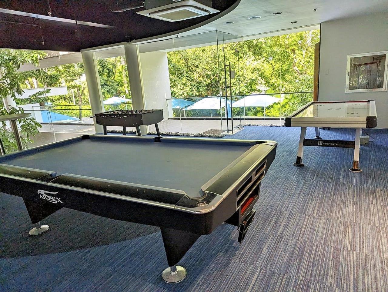 Dominiks Stylish Resort Gem Ocean View Pool Queen Bed At Tambuli 8 Floor Fast Wifi 麦克坦 外观 照片